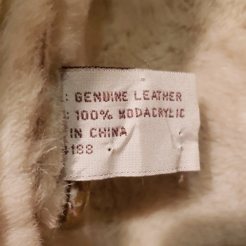 Synergy Ventage Suede Jacket with Faux Fur Lining - Picture 9 of 11